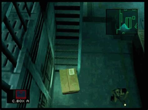 metal gear snake box gif|solid snake box gifs.